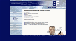 Desktop Screenshot of fuerchau.de